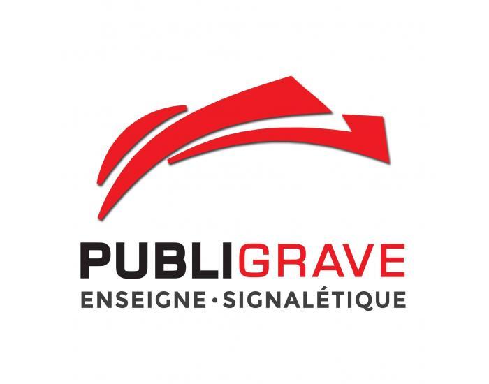 PUBLIGRAVE - Enseigne publicitaire
